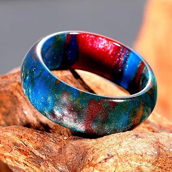 BowLift | The Colored Galaxy Opal Ring