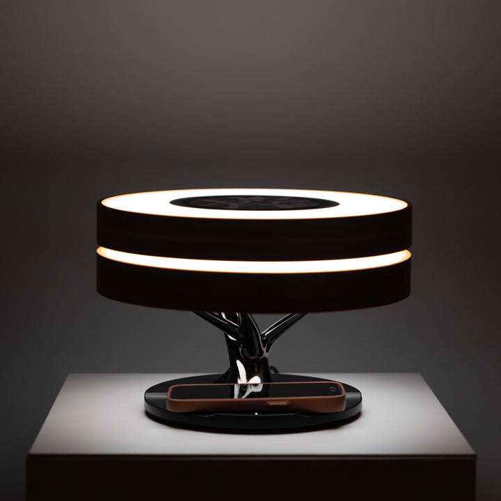 LumeCharge - Minimalistic LED Table Lamp with Wireless Charging | Bowlift