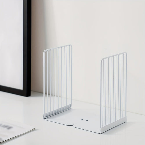 IronHold - Elegant Bookends for Perfect Organization Bowlift