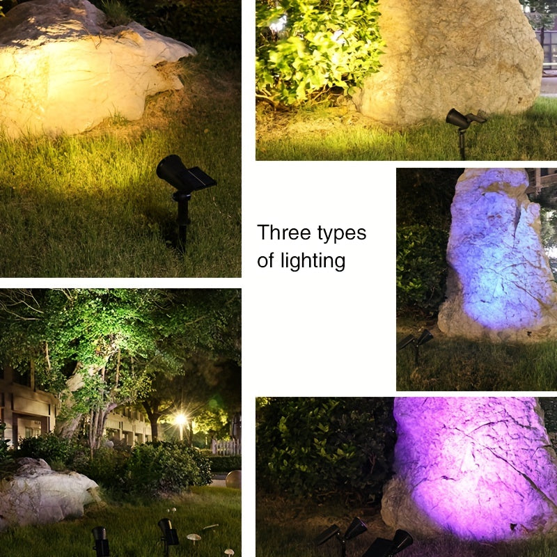 SolarLuxe Spotlight - Sustainable 9LED Garden Lighting | Bowlift