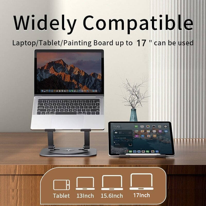 BowLift | Laptop Stand Aluminum Alloy Rotating Bracket