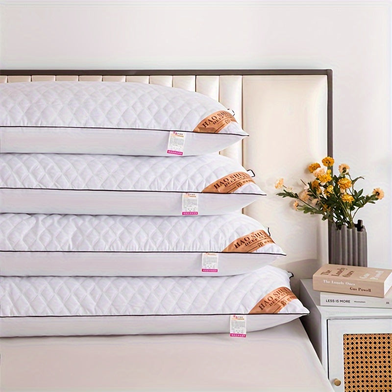 LuxurySoft - Extra Long Hypoallergenic Pillow for Back and Side Sleepers, Soft and BreathaBowlifte, Machine WashaBowlifte | Bowlift
