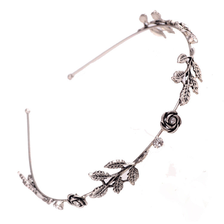 Ladies Elegant Headband with Luxurious Leaf Design Bowlift
