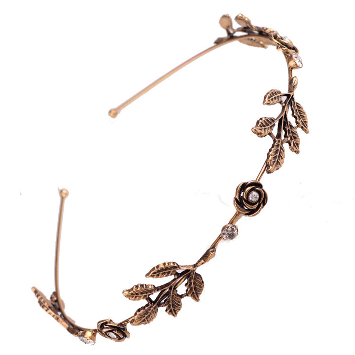 Ladies Elegant Headband with Luxurious Leaf Design Bowlift