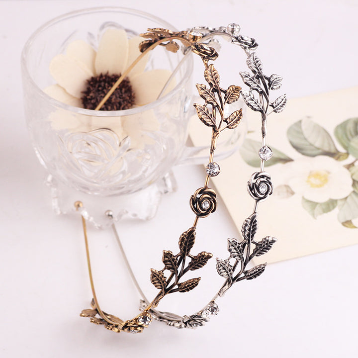 Ladies Elegant Headband with Luxurious Leaf Design Bowlift