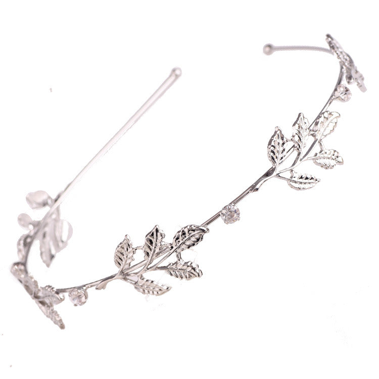 Ladies Elegant Headband with Luxurious Leaf Design Bowlift