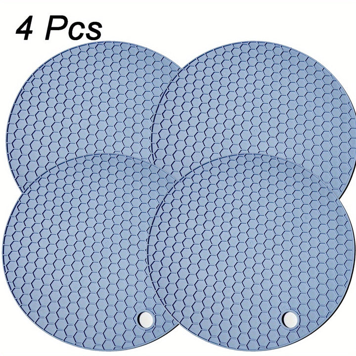 BowLift | Silicone Heat Resistant Trivet Mat Round