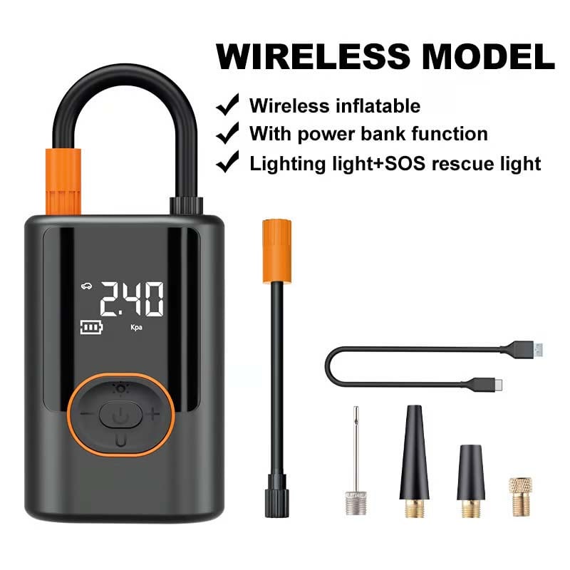 BowLift | Multifunctional Portable Tire Airpump