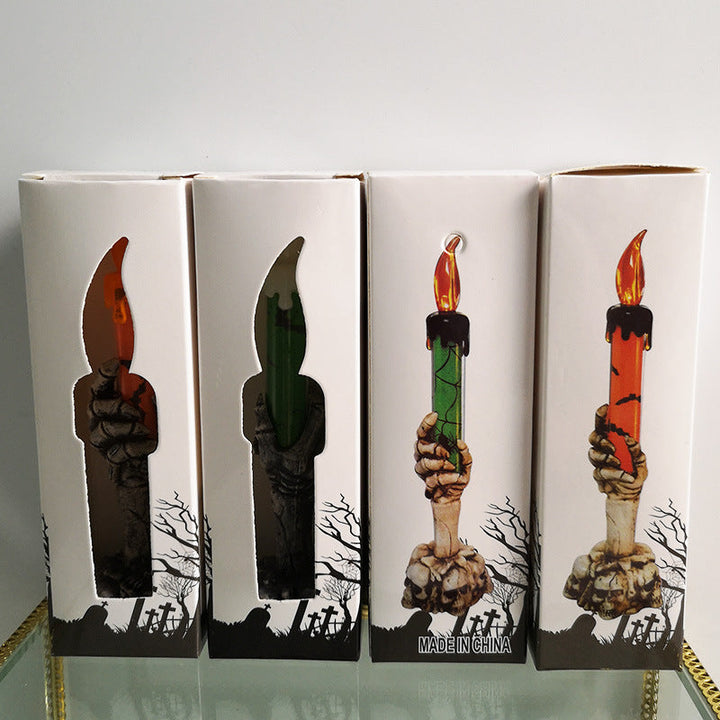 BowLift | Skeleton Halloween Candle