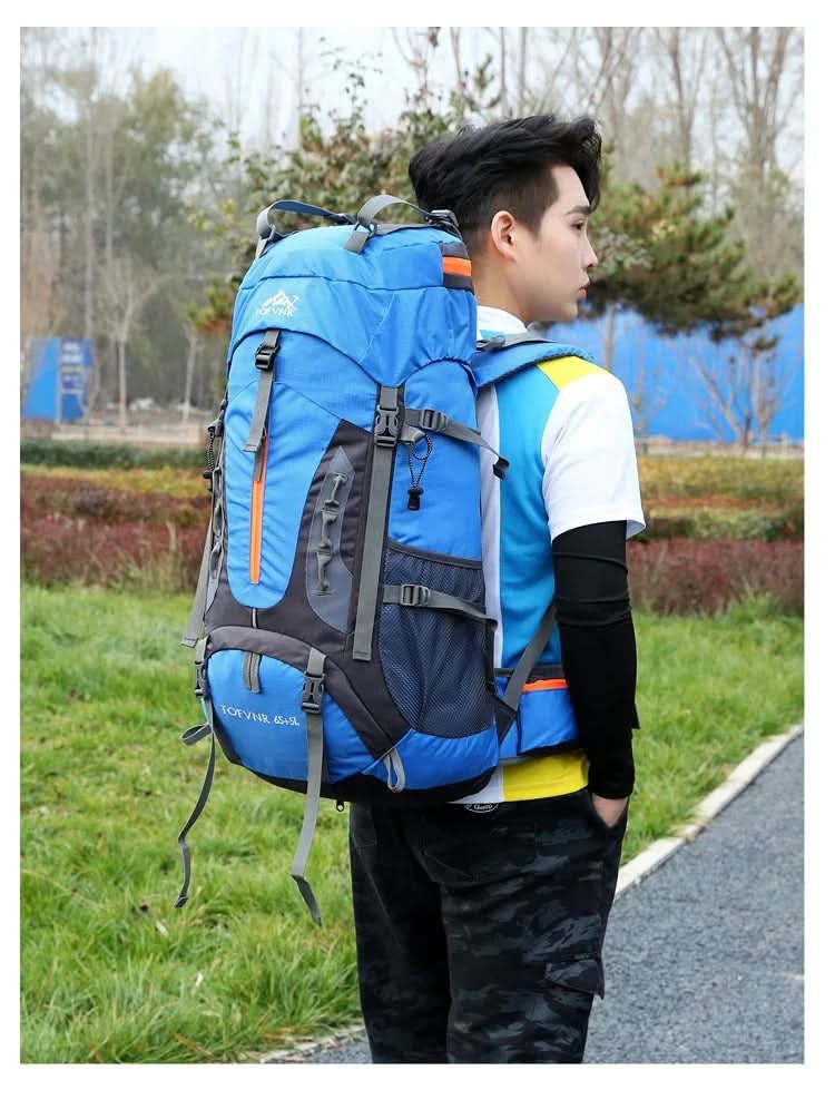 BowLift | 60L Waterproof Backpack – Spacious and Durable Bag for Outdoor Adventures