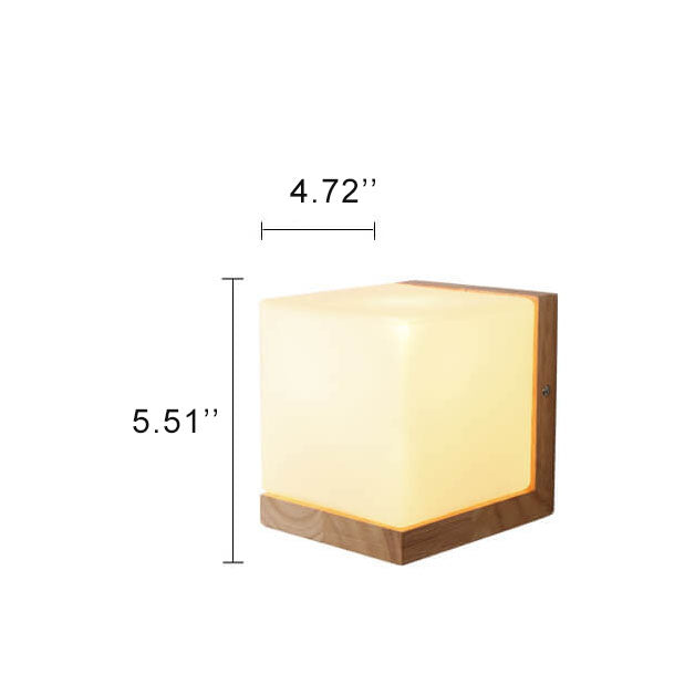 BowLift | EcoChic Cube Wall Lamp – Sustainable & Modern Design