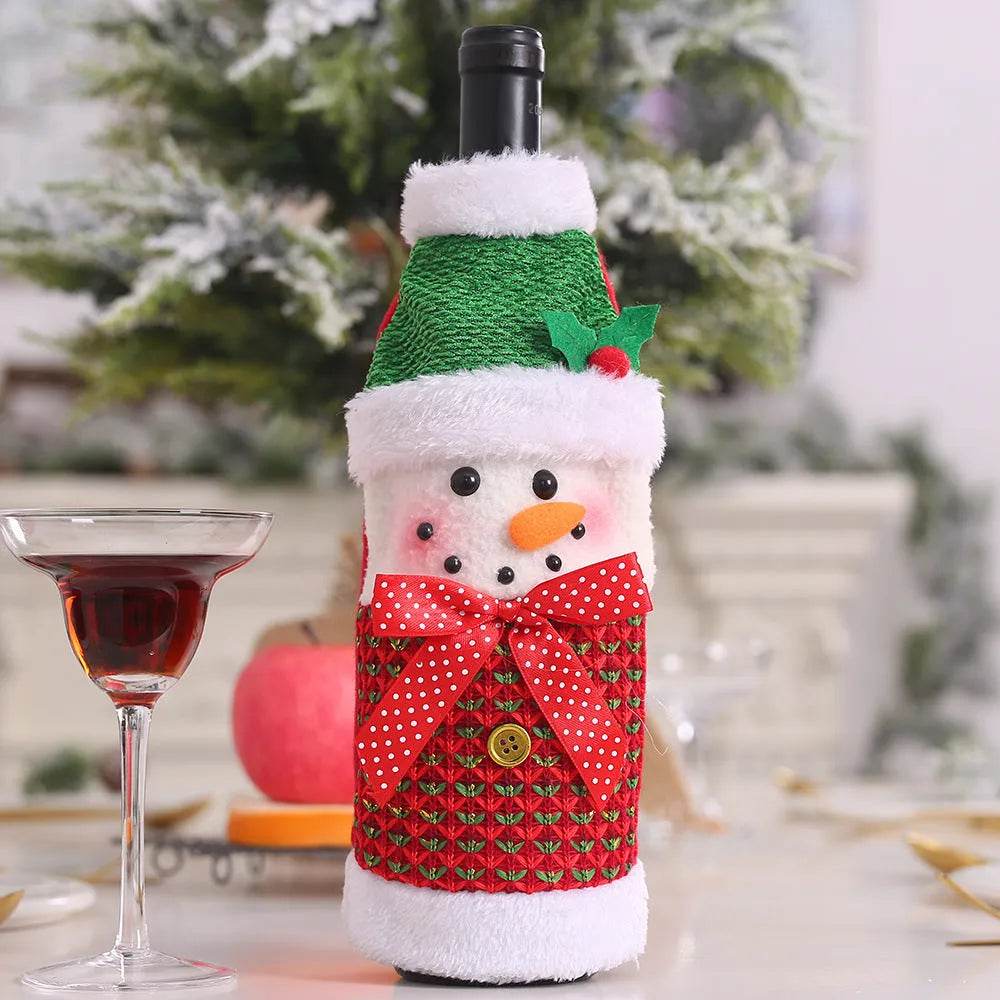 BowLift | Christmas Decorations Christmas Wine Bottle Socks