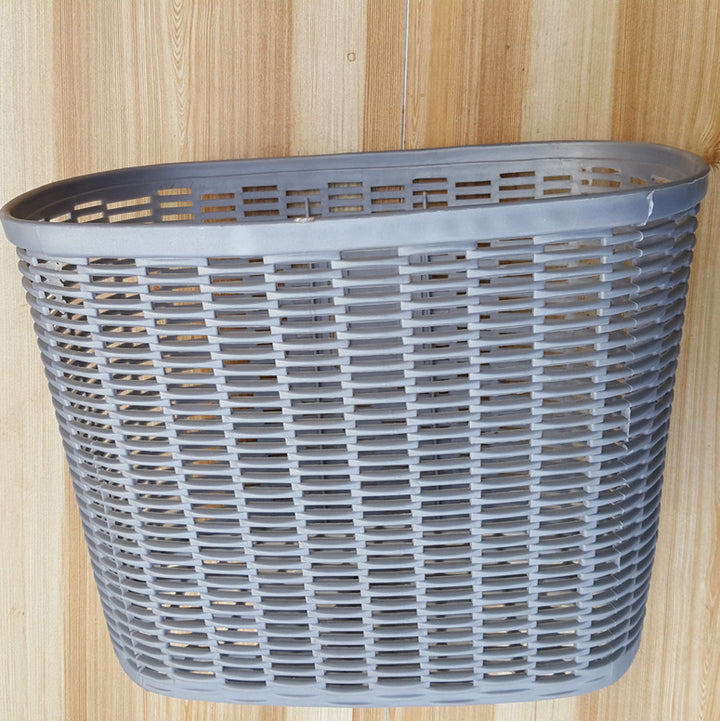 durable ventilated plastic laundry hamper with woven grid design Bowlift