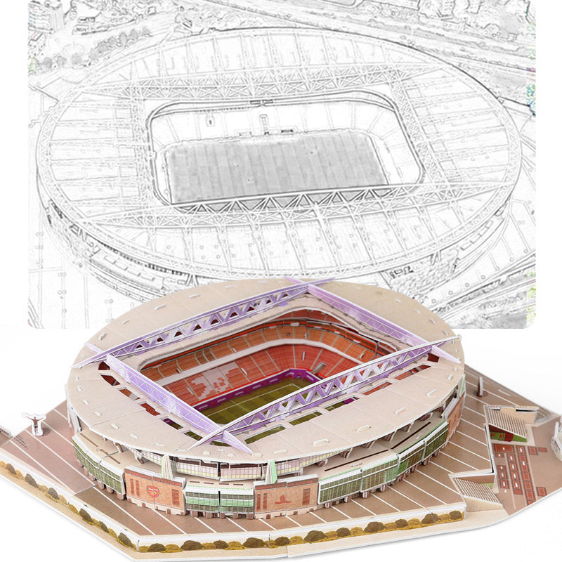 BowLift | 3D Puzzle Football Stadium