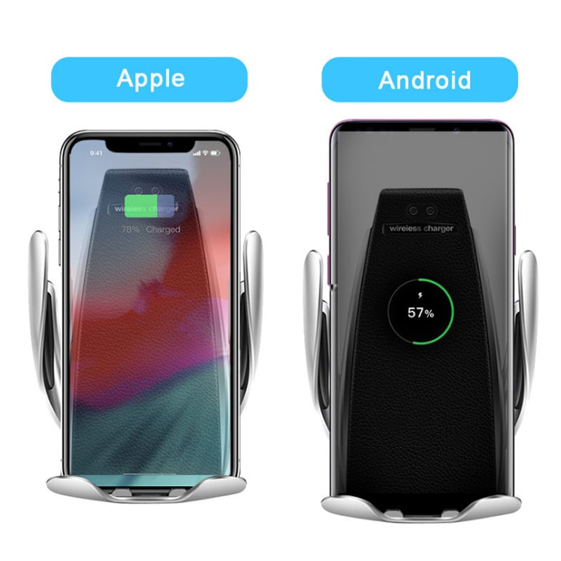 Wireless automatic mobile charger and holder for the car | Bowlift