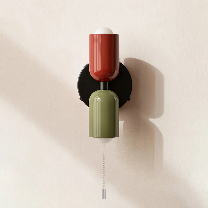 BowLift | Wall Light Modern Dual Glass Sconce Fixture