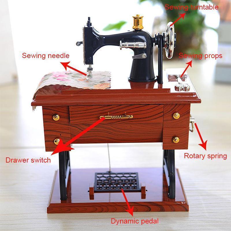 BowLift | Mini Sewing Machine Music Box