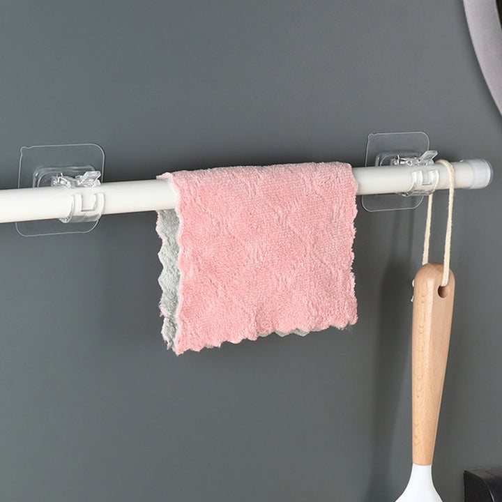 BowLift | Transparent Hanging Rod Clamp