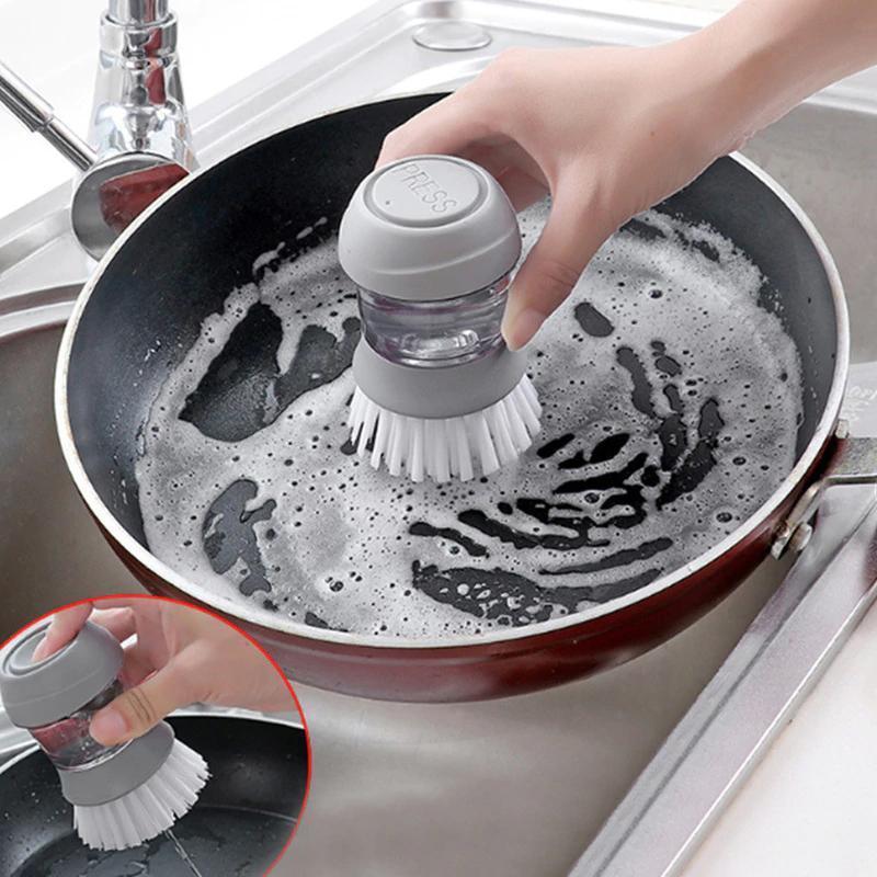 BowLift | Press-type Dishwashing Brush