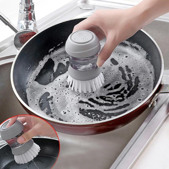BowLift | Press-type Dishwashing Brush