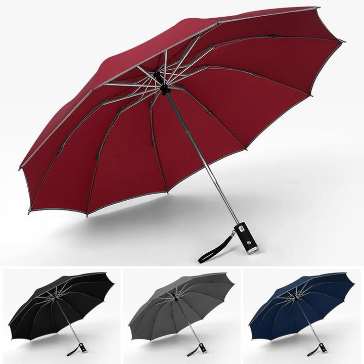 BowLift | Automatic foldable umbrella with reflective edge