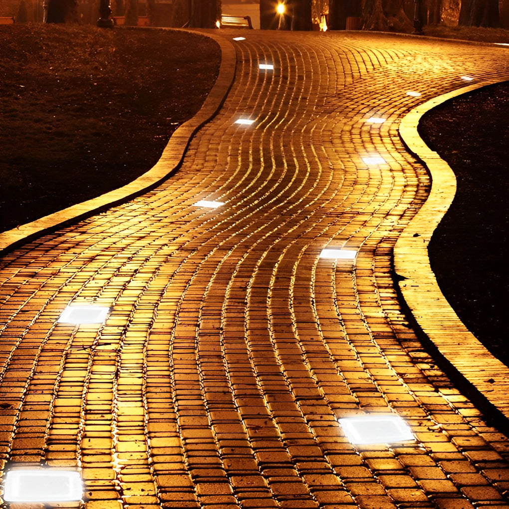 BowLift | Garden Solar Glass Brick Path Lights