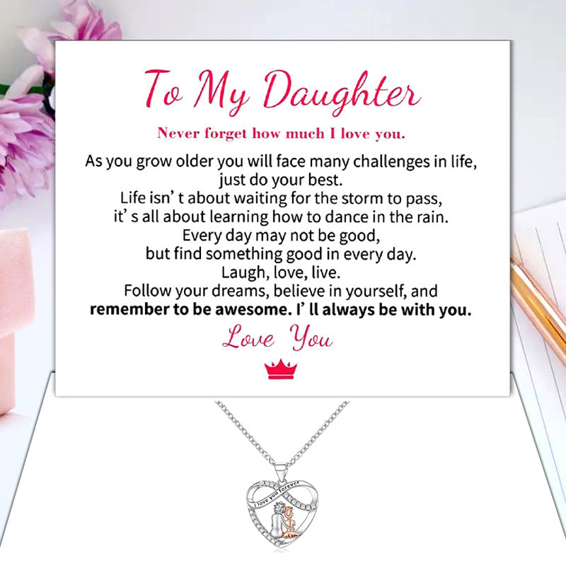 BowLift | Love You Forever Heart Necklace