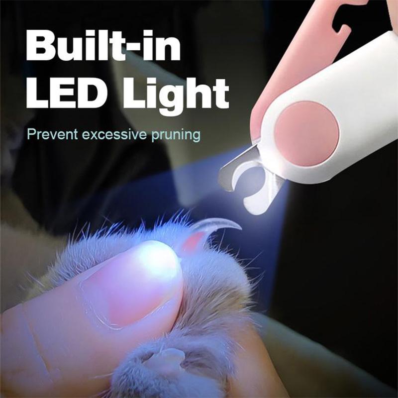 LED Pet Nail Clipper Bowlift