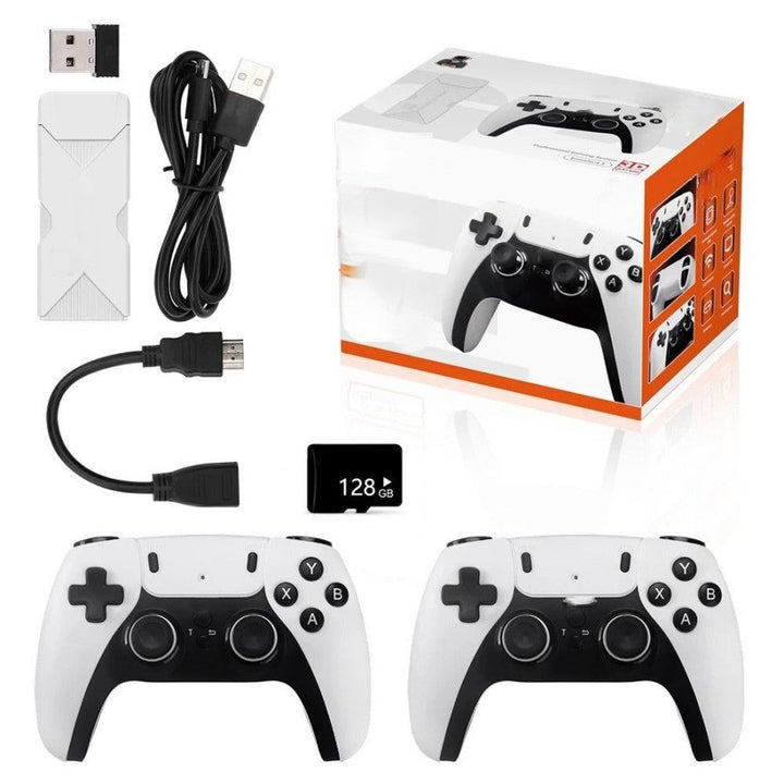 BowLift | Wireless Retro Gaming Console: 40,000+ Games & 4K HDMI Connectivity, 2.4G Controller