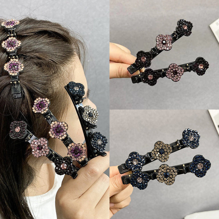 BowLift | Hair clip with crystal flower