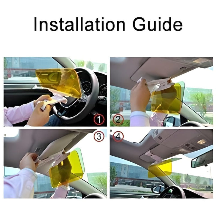 BowLift | Anti-glare Driving Visor Extension Day and Night