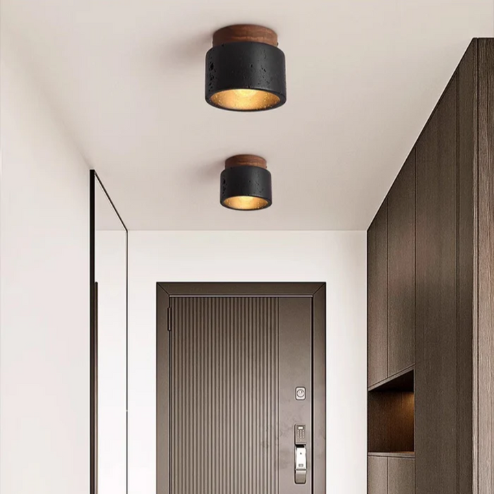 BowLift | Ceiling lamp with stone look