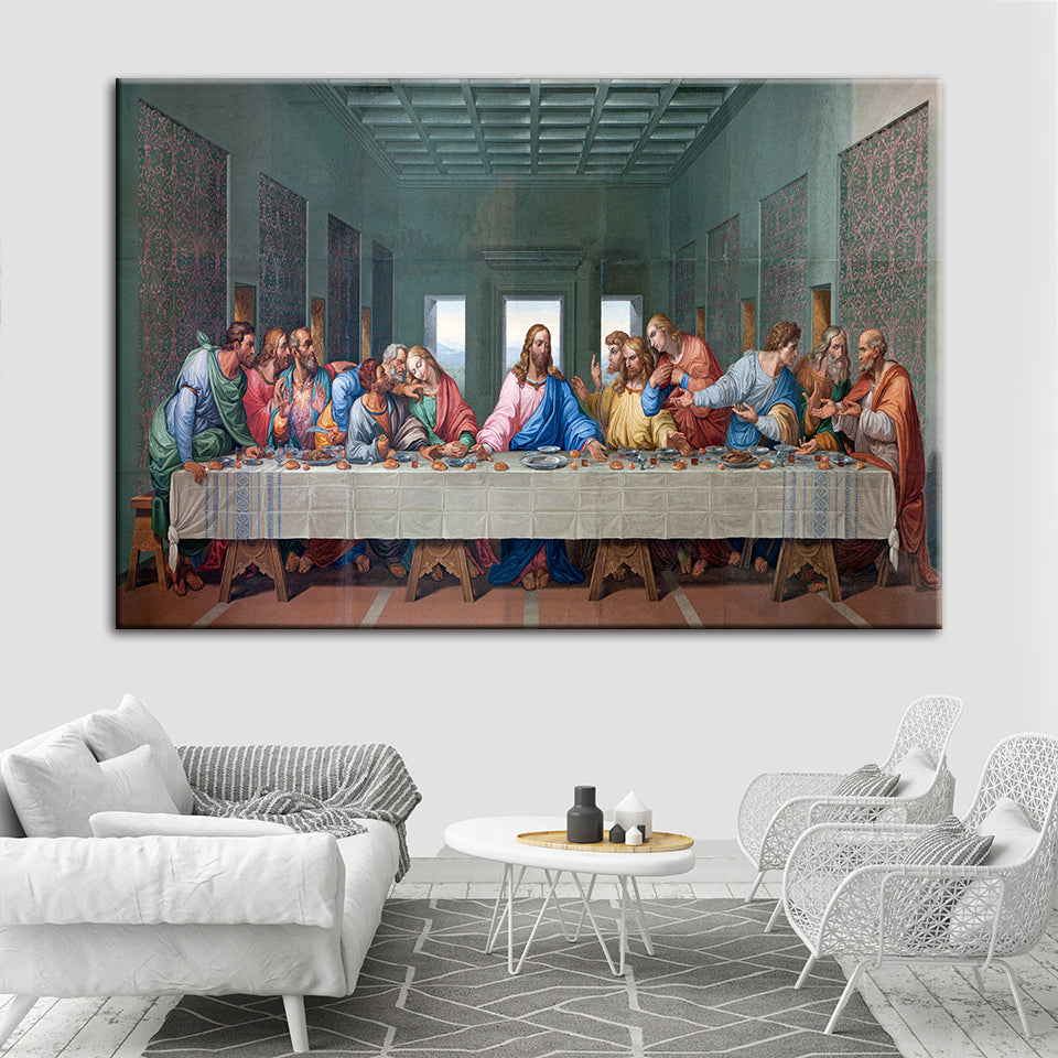 The Last Supper - Canvas Wall Art Painting | Bowlift