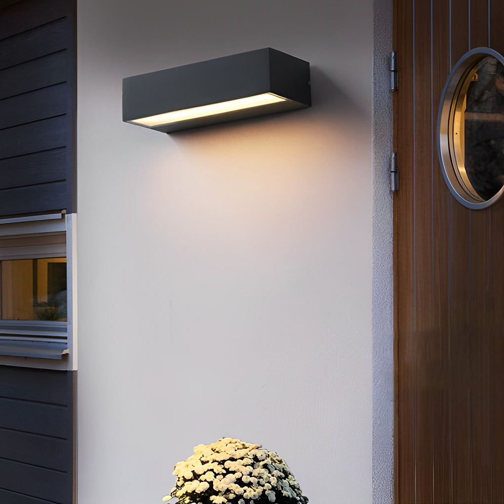 BowLift | Wall Light Modern Black Waterproof Outdoor Lamp