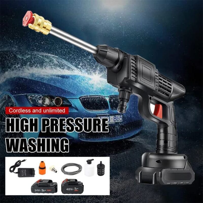 BowLift | Cordless Portable High Pressure Spray Water Gun Set | Ideal for Cleaning Cars, Patios & Garden Furniture
