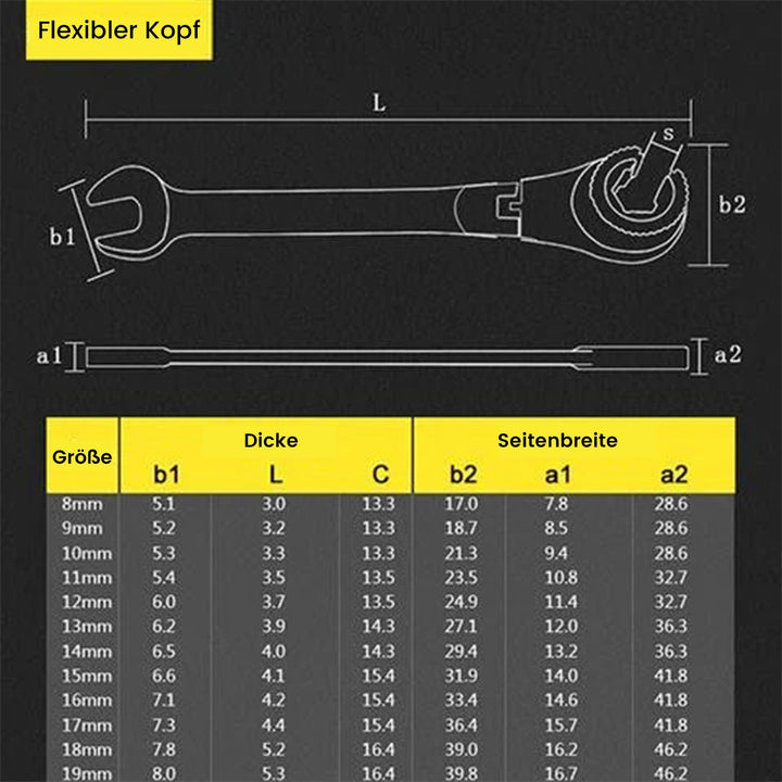 Ratcheting wrench | Bowlift