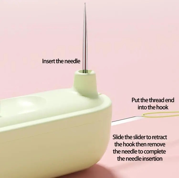 BowLift | 2-in-1 Needle Threader and Seam Ripper – Compact and Practical