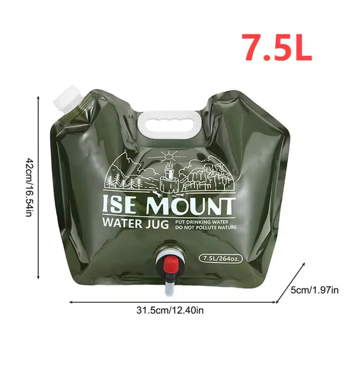 BowLift | 7.5 liter water canister with spout & handle – Easy to store & comfortable pouring