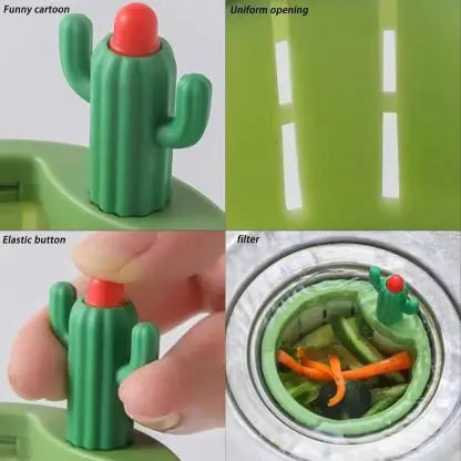 BowLift | Automatic Cactus Sink Strainer – Touchless Waste Disposal