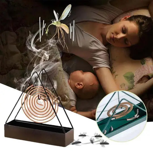 BowLift | Safe & Stylish Mosquito Coil Holder – For Indoor & Outdoor