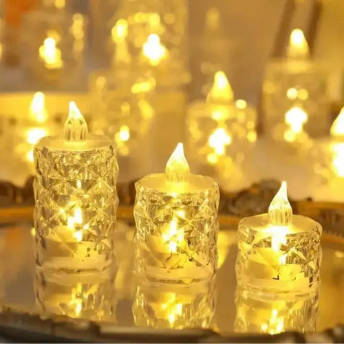 BowLift | Crystal LED Candle – Flameless, Safe & Stylish