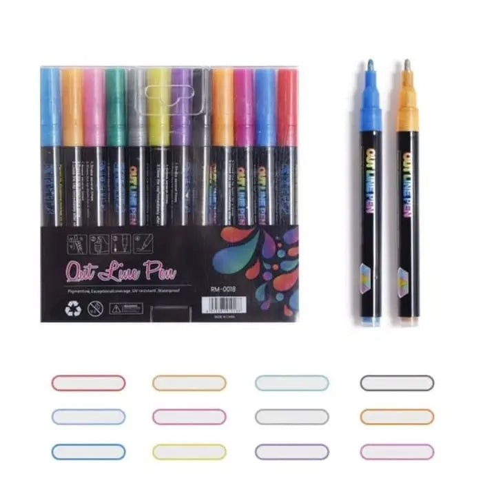 BowLift | Bright Metallic Markers – Creative Writing & DIY Art