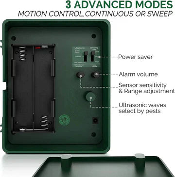 BowLift | Woodpecker Ultrasonic Repeller for Effective Bird Control - Free Yourself from Woodpeckers