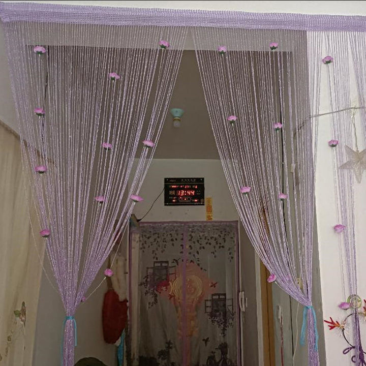 BowLift | Rose Thread Door Curtain