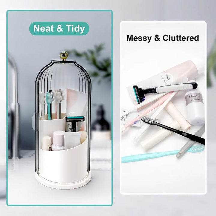 BowLift | Sliding cover toothbrush storage box