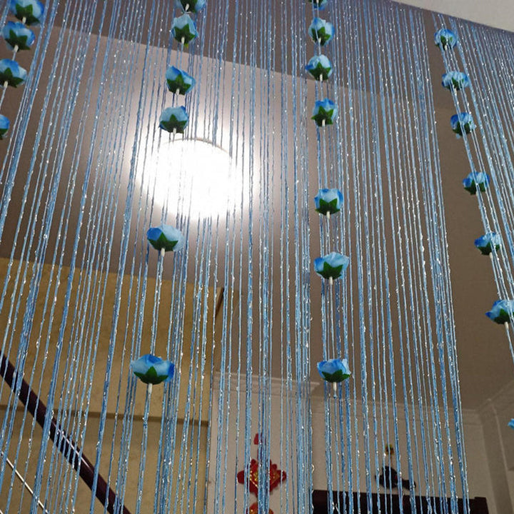 BowLift | Rose Thread Door Curtain