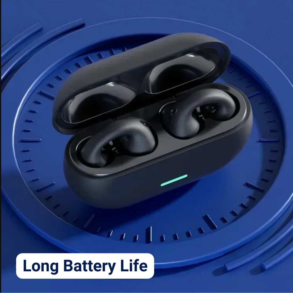 SoundStride | Bone Conduction Headphones – Open-Ear Safety – Sweatproof & Wireless – For Running & Gym Bowlift