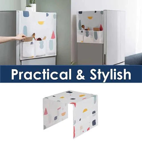 Fridge Cover With Pockets Bowlift