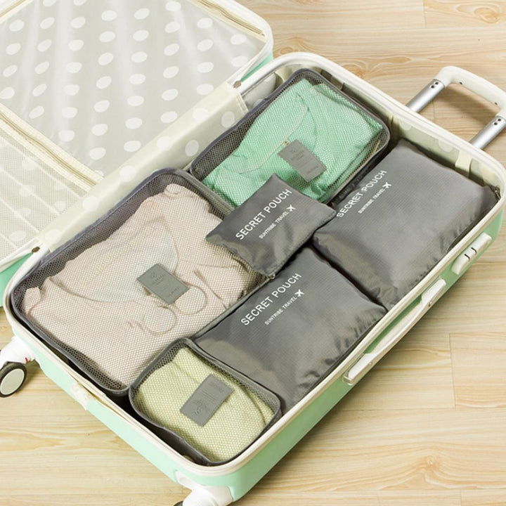 BowLift | Travel Clothing Storage Bag ( 1 Set, 6 PCs )