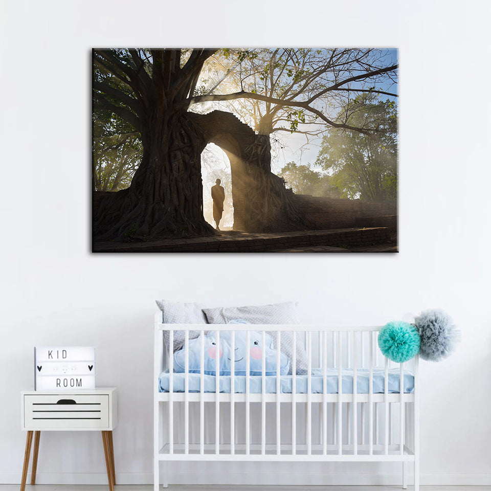Under The Arch - Canvas Wall Art Painting | Bowlift
